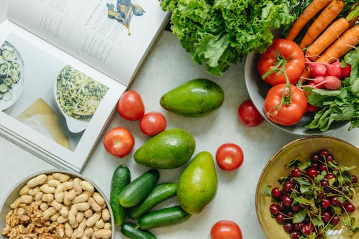 healthy yogurt variety with fruits and nuts